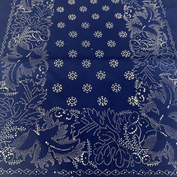 Kékfestő asztali futó terítő 120x50 cm