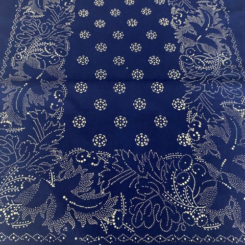 Kékfestő asztali futó terítő 120x50 cm