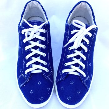 Kékfestő cipő csillagvirág mintával ELŐRENDELHETŐ!