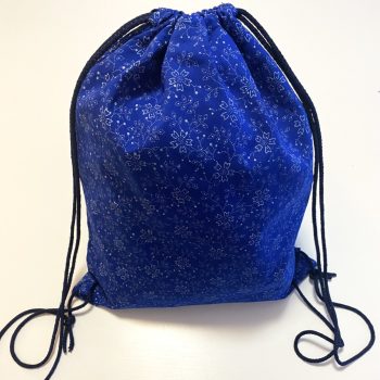 Kékfestő hátizsák, tornazsák